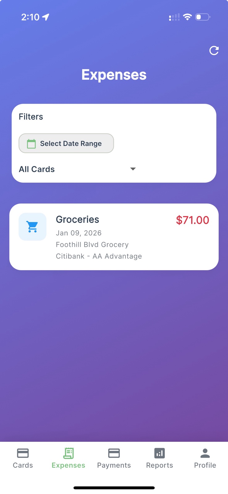 Spending Management - Expenses