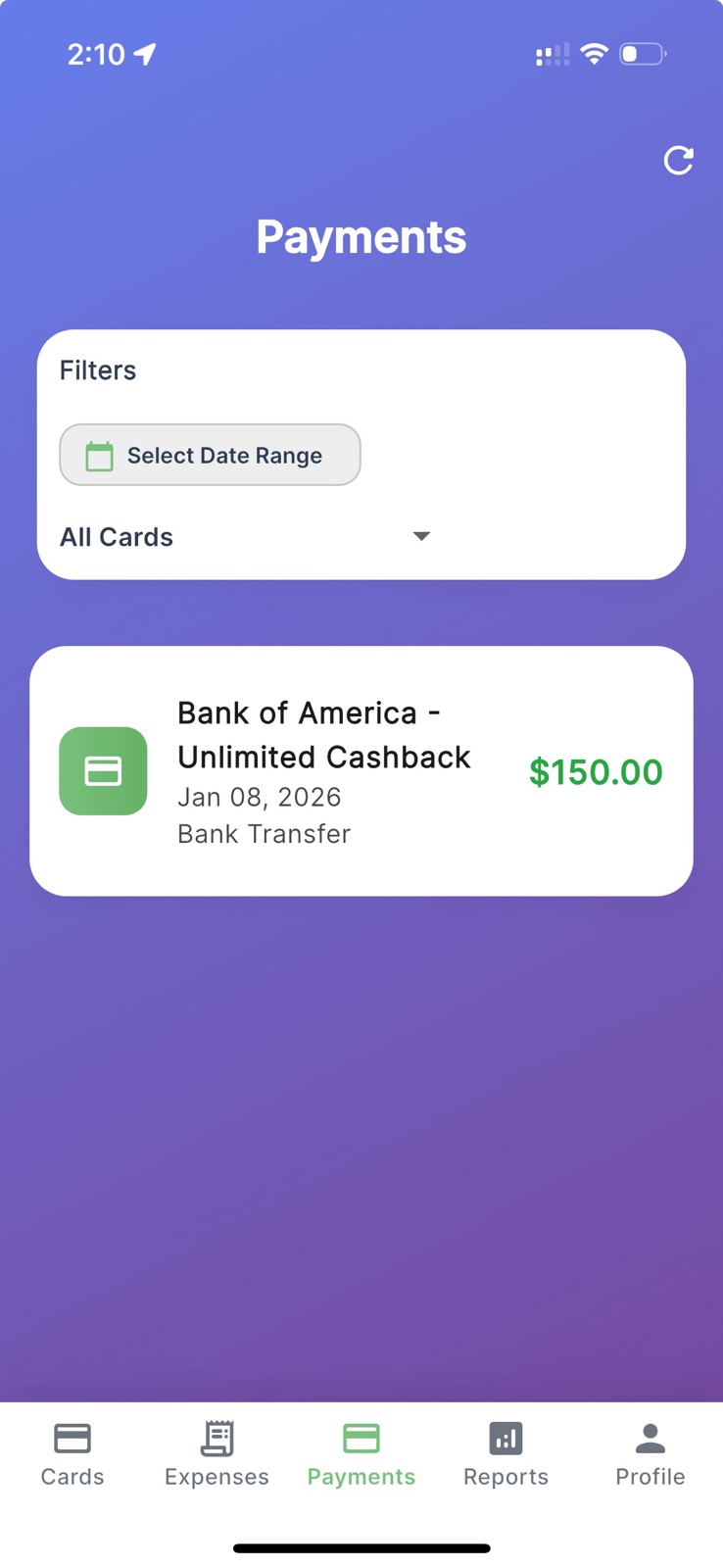 Spending Management - Payments